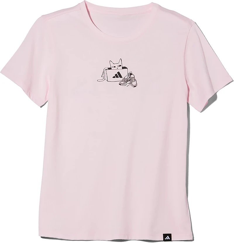 adidas Girls' Regular Fit Short Sleeve T-shirt