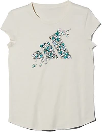 adidas Girls' Essential Heather Short Sleeve T-shirt