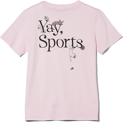 adidas Girls' Regular Fit Short Sleeve T-shirt