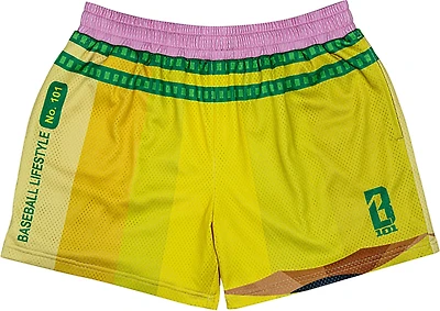 Baseball Lifestyle 101 Adult Pencil Shorts 5
