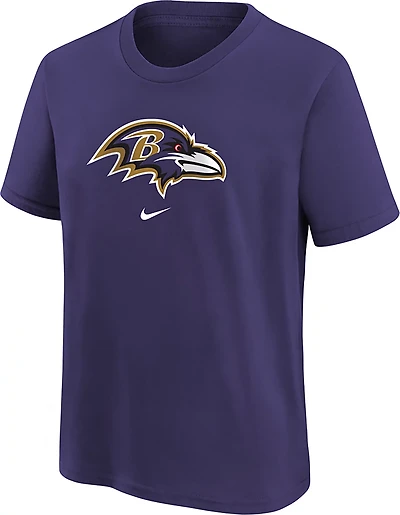 Nike Kids' Baltimore Ravens Logo Short Sleeve T-shirt
