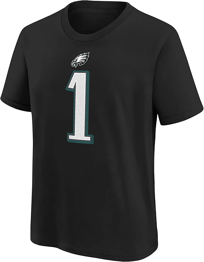 Nike Kids' Philadelphia Eagles Jalen Hurts Player Short Sleeve T-shirt