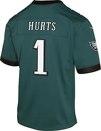 Nike Kids' Philadelphia Eagles Jalen Hurts #1 Game Team Jersey
