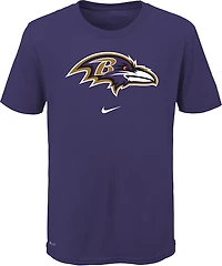 Nike Kids' Baltimore Ravens Primary Logo Dri-FIT T-shirt