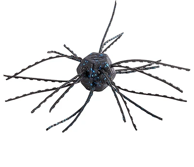 Strike King Salted Black Blue Flake Tumbleweed 4-pack