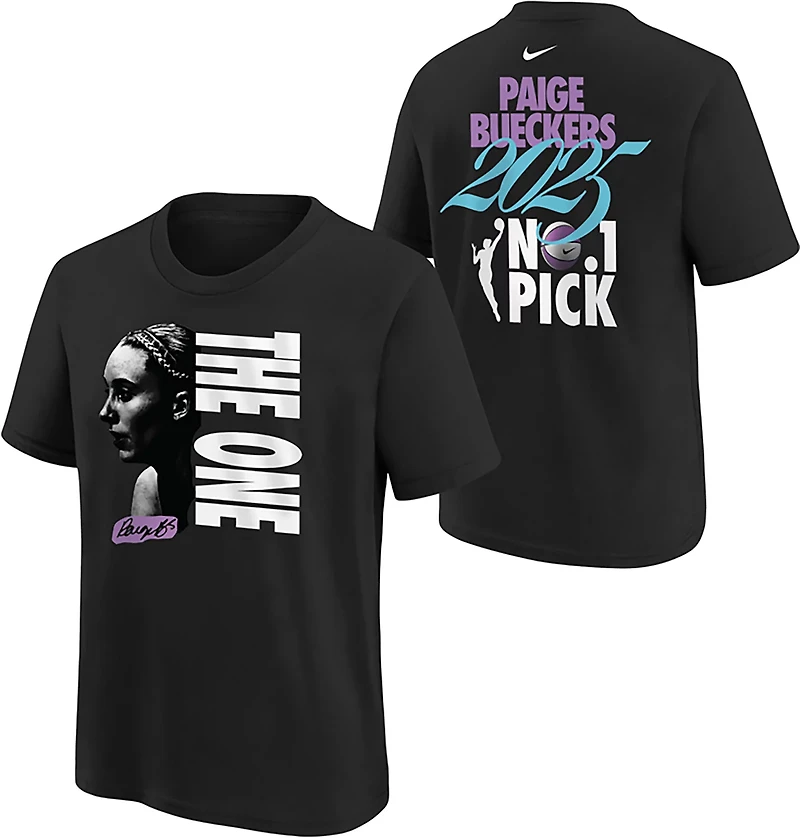 Nike Kids' Dallas Wings Paige Bueckers '25 Draft Number 1 Pick Short Sleeve T-shirt