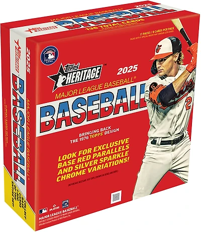 Topps 2025 Heritage Baseball Mega Box