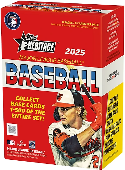 Topps 2025 Heritage Baseball Value Box