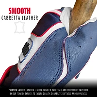 Franklin Adults' Powerstrap Batting Gloves