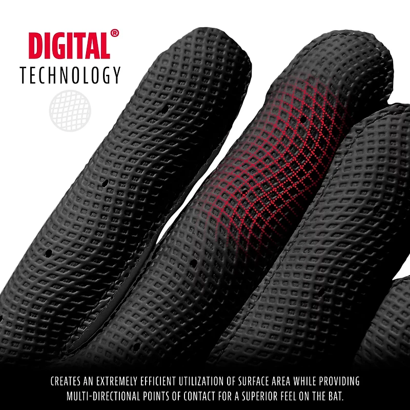 Franklin Adults' 2nd-Skinz Batting Gloves