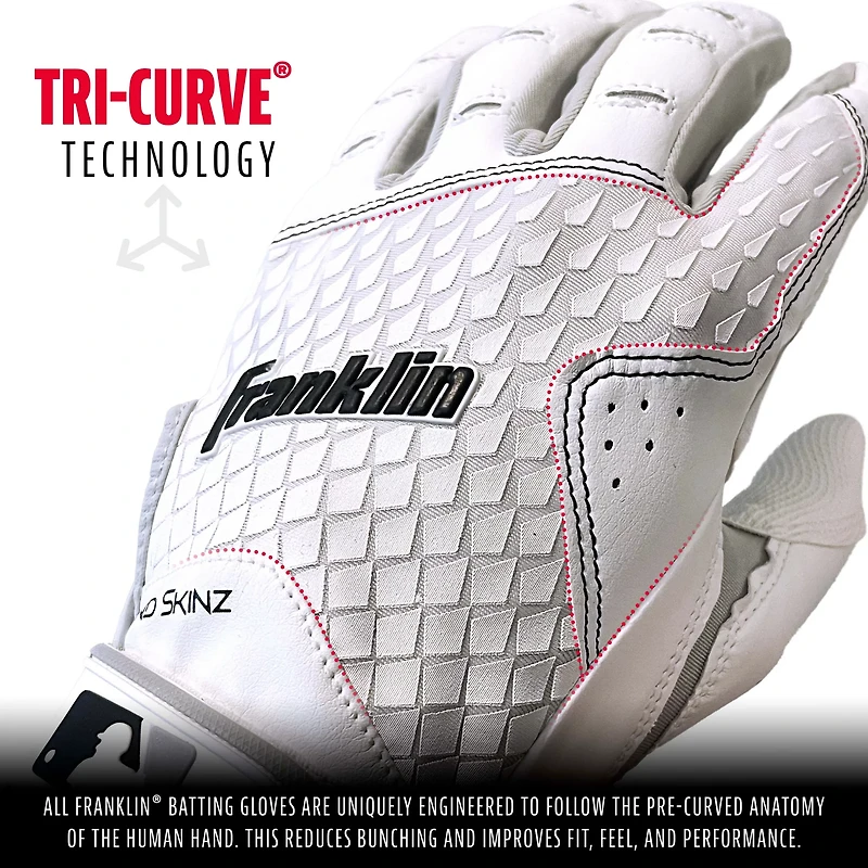 Franklin Kids' 2nd-Skinz Batting Gloves