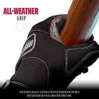 Franklin Adults' All-Weather Pro Baseball Batting Gloves