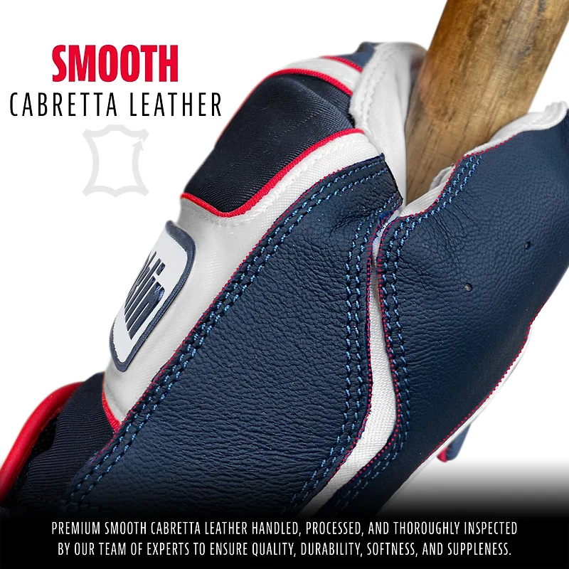 Franklin Adults' Powerstrap Batting Gloves