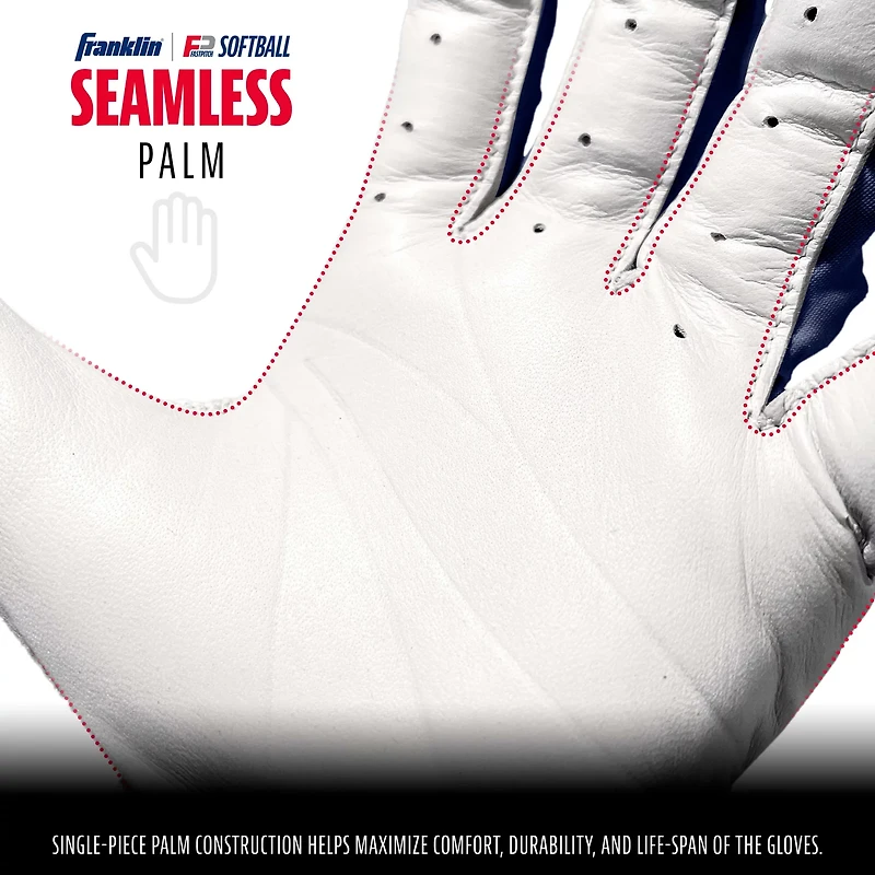 Franklin Youth CFX FP Softball Batting Gloves