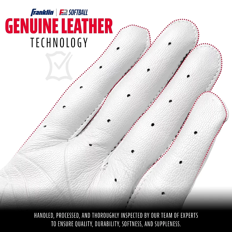 Franklin Women’s CFX Pro USA Fast-Pitch Softball Batting Gloves