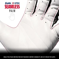 Franklin Women’s CFX Pro USA Fast-Pitch Softball Batting Gloves