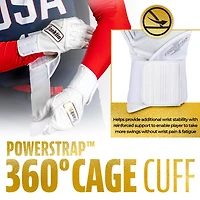 Franklin Women's Infinite Wrap Fastpitch Batting Gloves