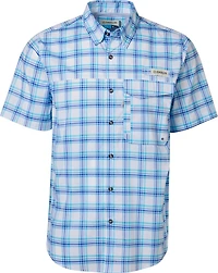 Magellan Outdoors Men's Caddo Lake Plaid Fishing Button-Down Shirt