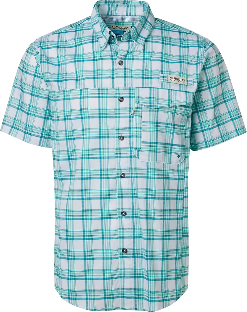 Magellan Outdoors Men's Caddo Lake Plaid Fishing Button-Down Shirt