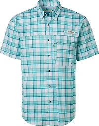 Magellan Outdoors Men's Caddo Lake Plaid Fishing Button-Down Shirt