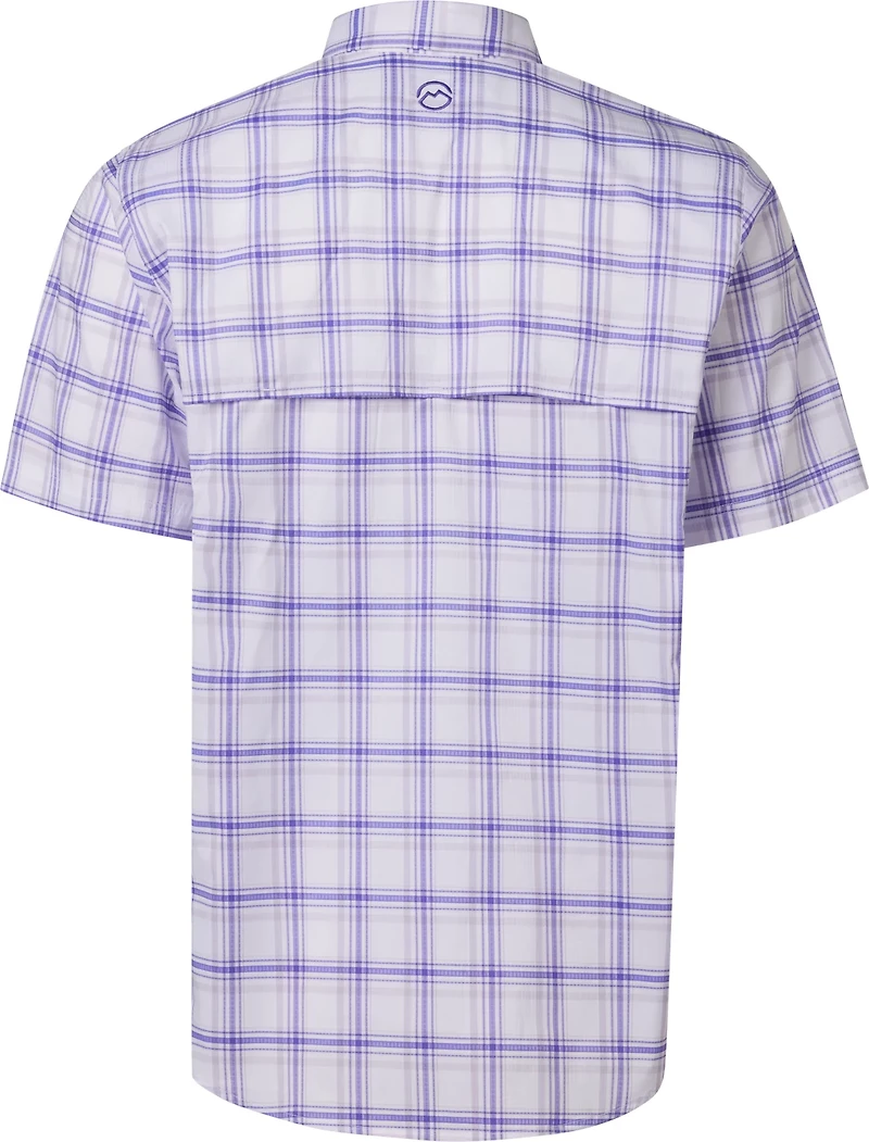 Magellan Outdoors Men's Caddo Lake Plaid Fishing Button-Down Shirt