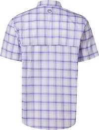Magellan Outdoors Men's Caddo Lake Plaid Fishing Button-Down Shirt
