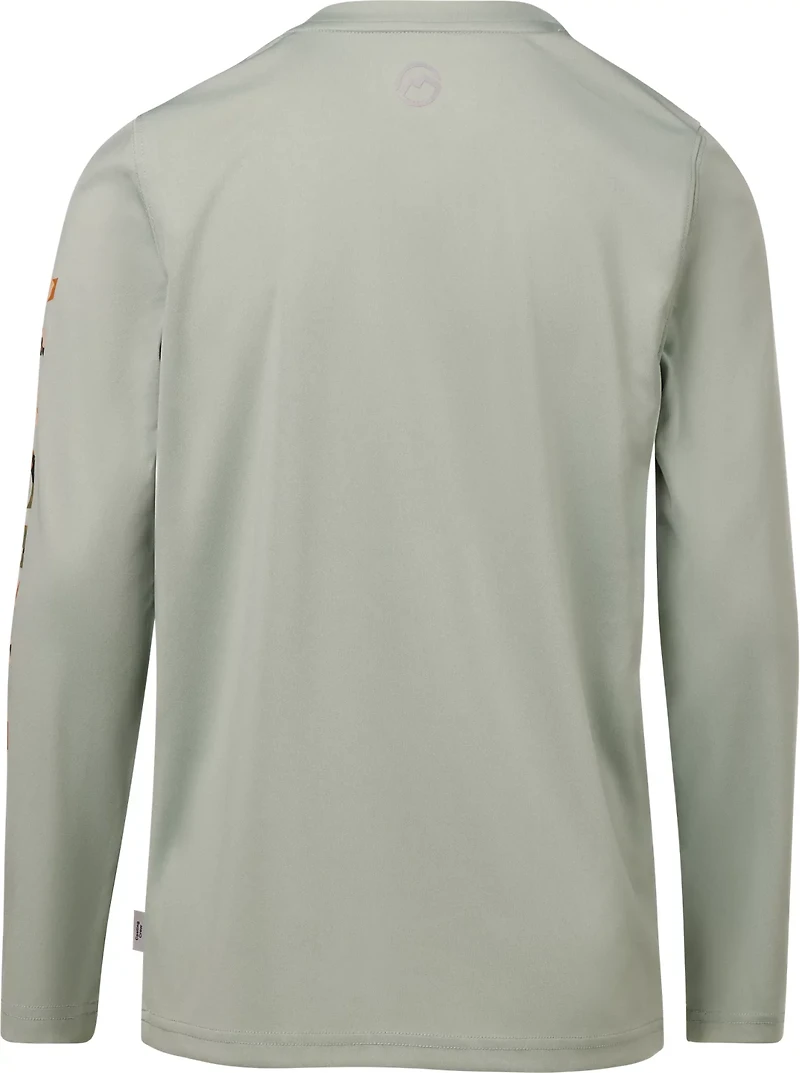 Magellan Outdoors Boys' Casting Crew Print Logo Fishing T-shirt