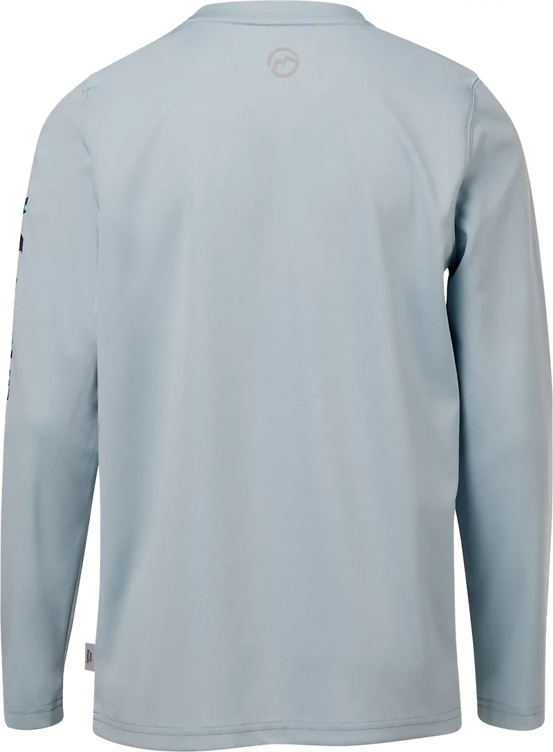 Magellan Outdoors Boys' Casting Crew Print Logo Fishing T-shirt