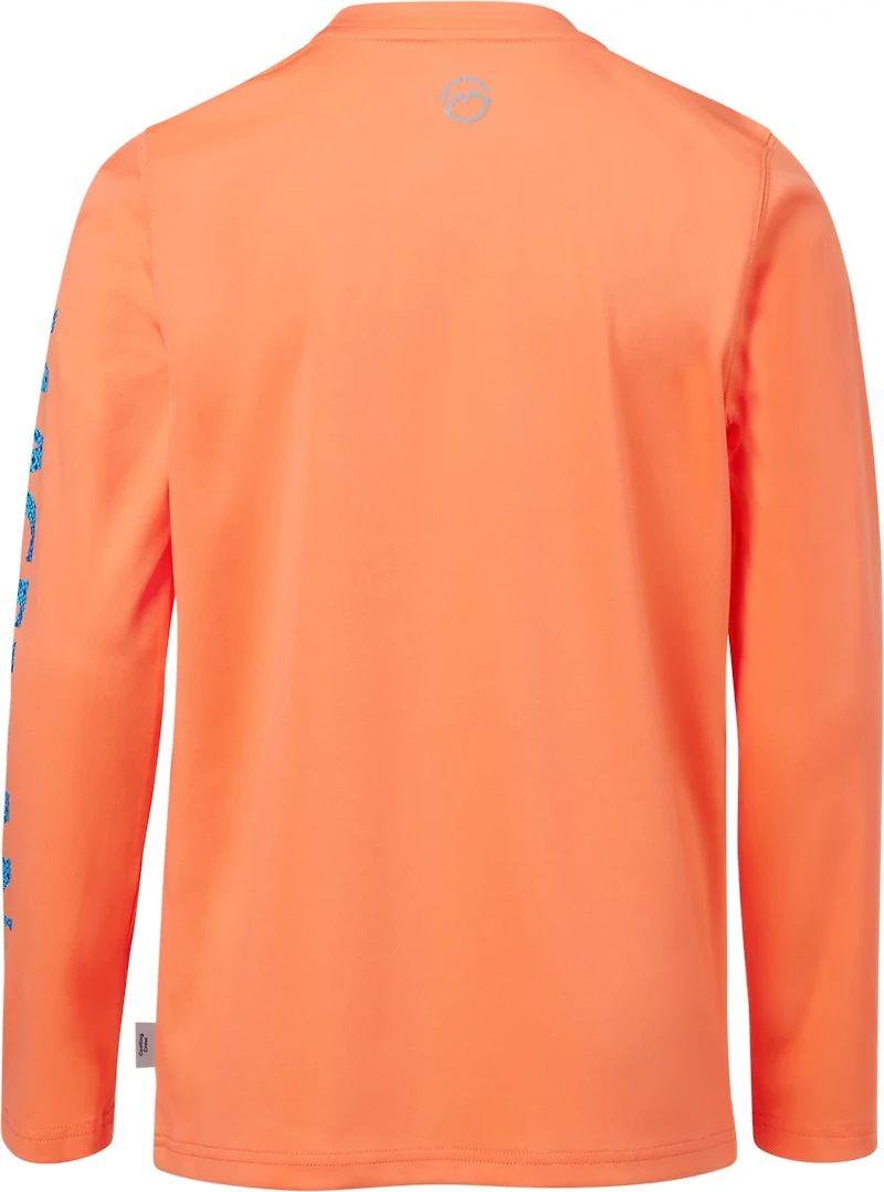 Magellan Outdoors Boys' Casting Crew Print Logo Fishing T-shirt