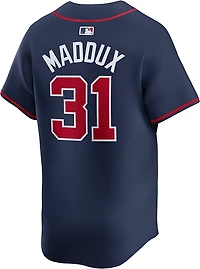 Nike Men's Atlanta Braves Greg Maddux Limited Name and Number Alternate Jersey
