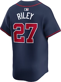 Nike Men's Atlanta Braves Austin Riley Limited Name and Number Alternate Jersey