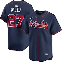 Nike Men's Atlanta Braves Austin Riley Limited Name and Number Alternate Jersey