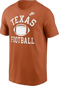 Nike Men's Texas Football Logo Cotton T-shirt