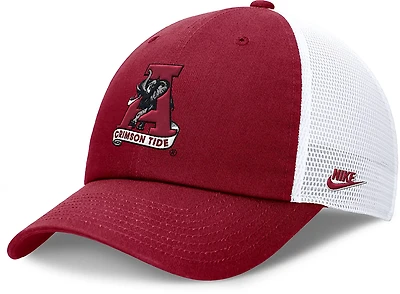 Nike Alabama Legacy Logo Club Cap Unstructured Adjustable Meshback Cap