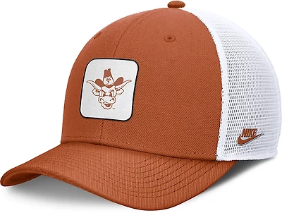 Nike Burnt /White Texas Longhorns Legacy Rise Mascot Trucker Adjustable Hat