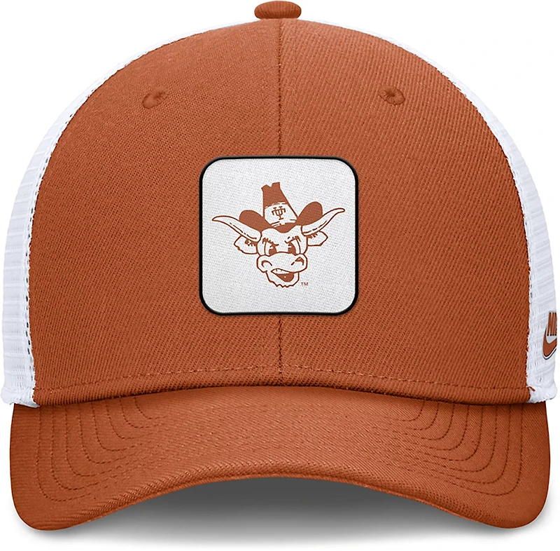 Nike Burnt /White Texas Longhorns Legacy Rise Mascot Trucker Adjustable Hat
