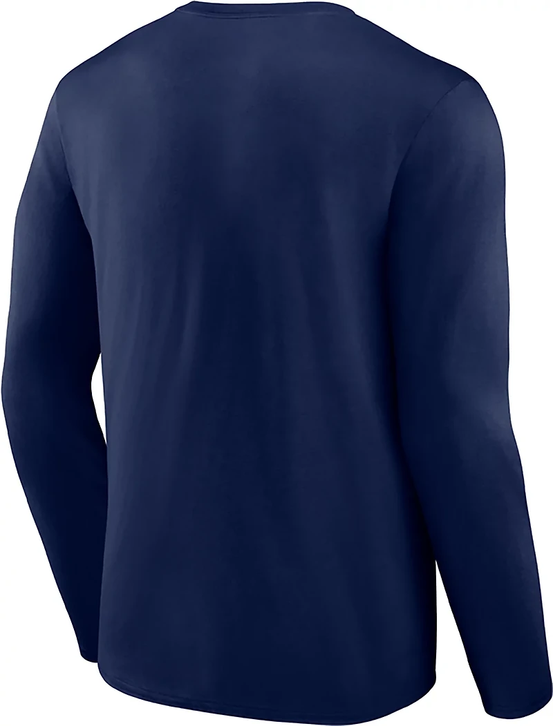 Fanatics Men's Blues AP Primary Long Sleeve T-shirt
