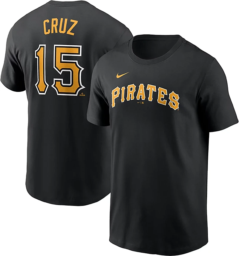 Nike Men's Pittsburgh Pirates Oneil Cruz Fuse N&N T-shirt