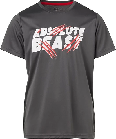 BCG Boys' Turbo Graphic Absolute Beast Short Sleeve T-shirt
