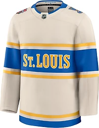Fanatics Men's St. Louis Blues '25 Winter Classic Premium Long Sleeve Jersey