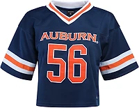 Hype and Vice Women's Auburn Tigers Cropped Football Jersey
