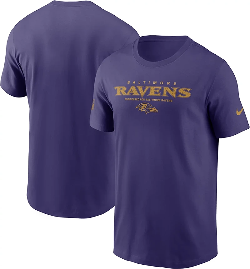 Nike Men's Ravens DF TM Issue Crew T-shirt