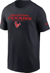 Nike Men's Houston Texans Dri-FIT TM Issue Crew Short Sleeve T-shirt