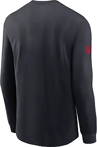 Nike Men's Houston Texans Dri-FIT TM Issue Crew Long Sleeve T-shirt