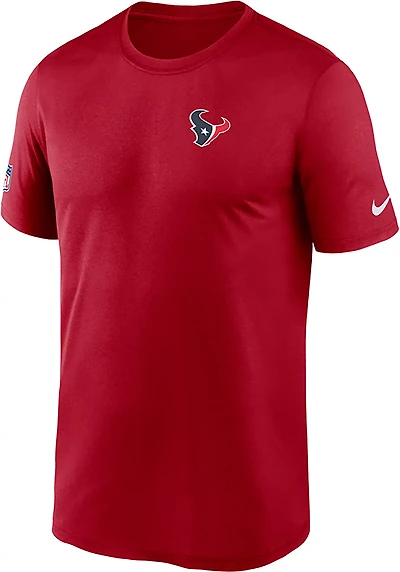 Nike Men's Houston Texans Legend Small Logo Short Sleeve T-shirt