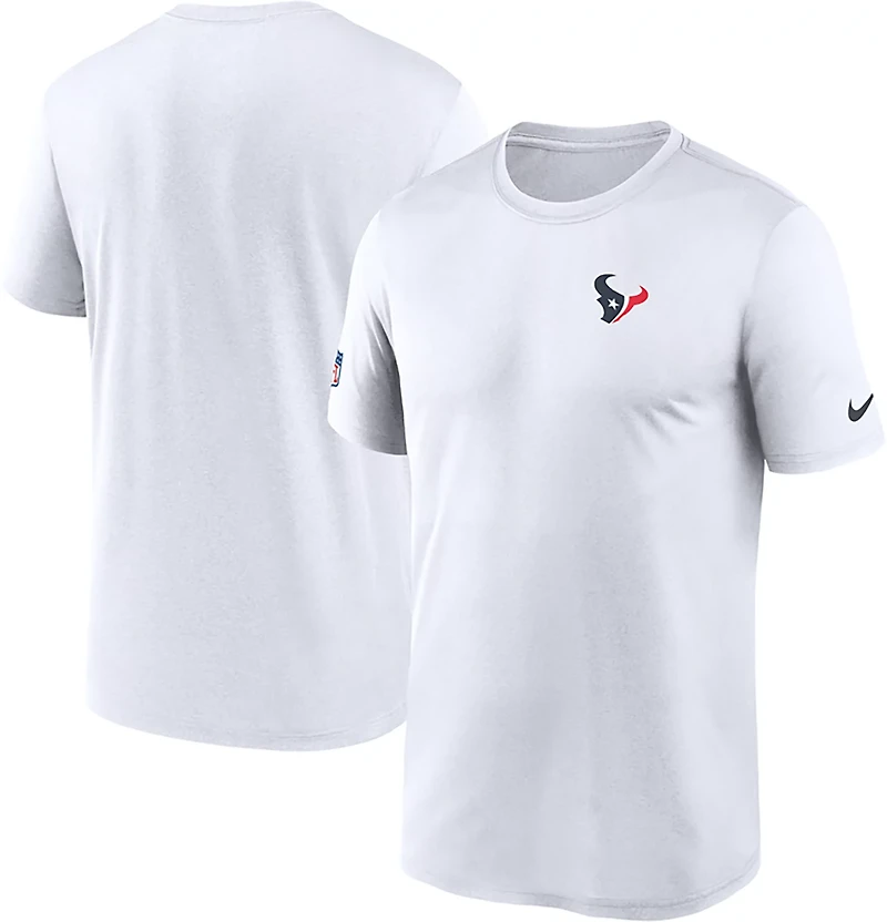 Nike Men's Houston Texans Legend Small Logo Short Sleeve T-shirt