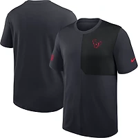 Nike Men's Houston Texans Dri-FIT Coach UV Short Sleeve T-shirt