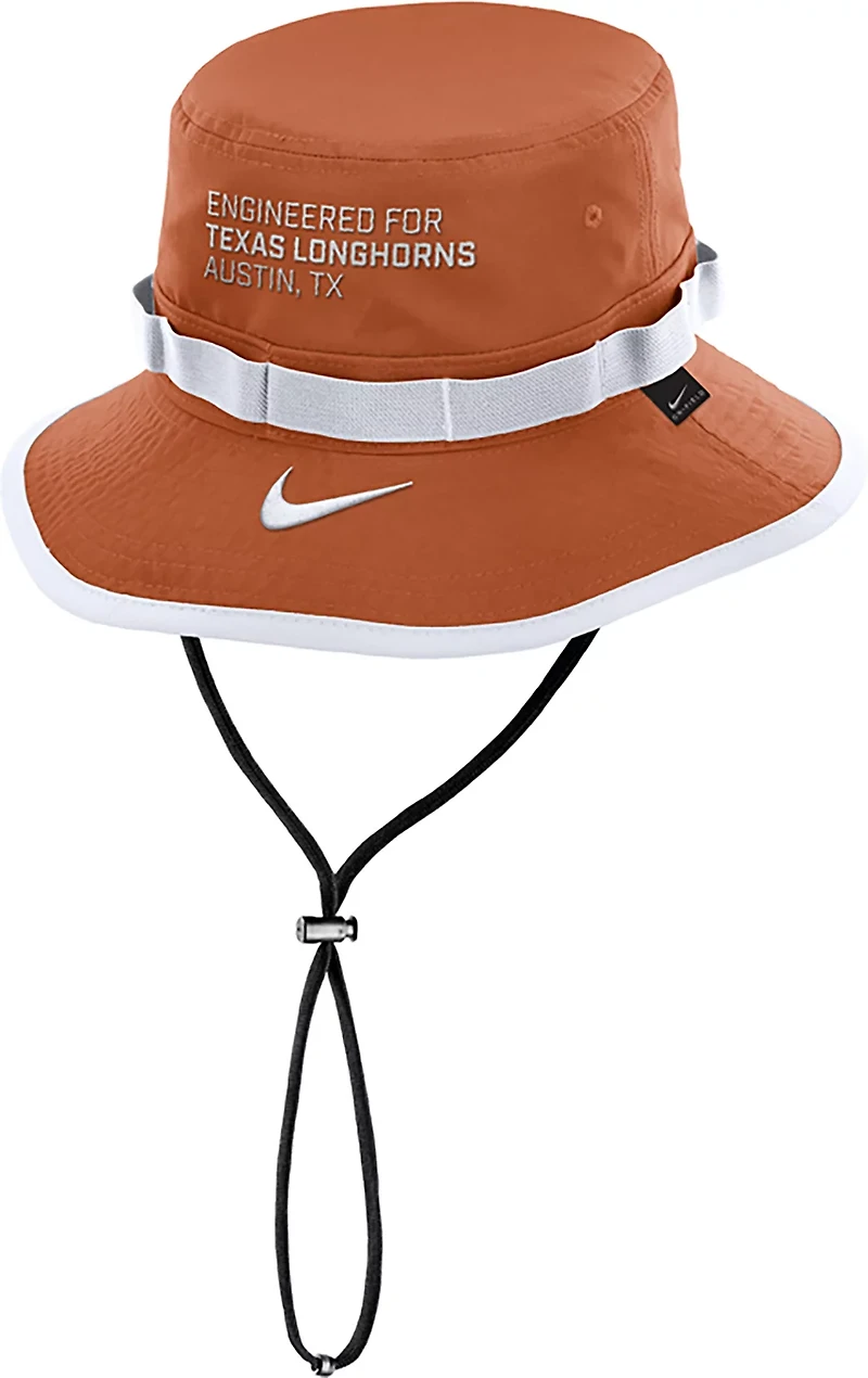 Nike Texas Longhorns 2025 Sideline Apex Boonie Bucket Hat