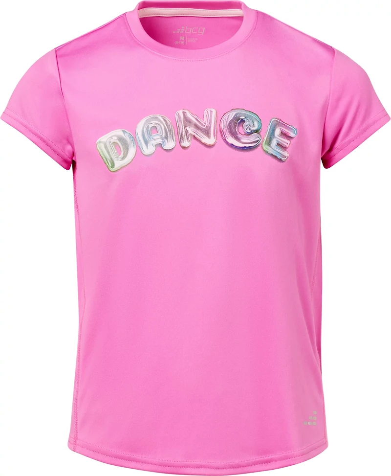 BCG Girls' Turbo Balloon Dance Graphic Short Sleeve T-shirt