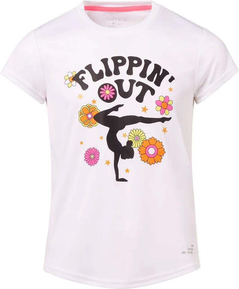 BCG Girls' Turbo Flippin Out Graphic T-shirt